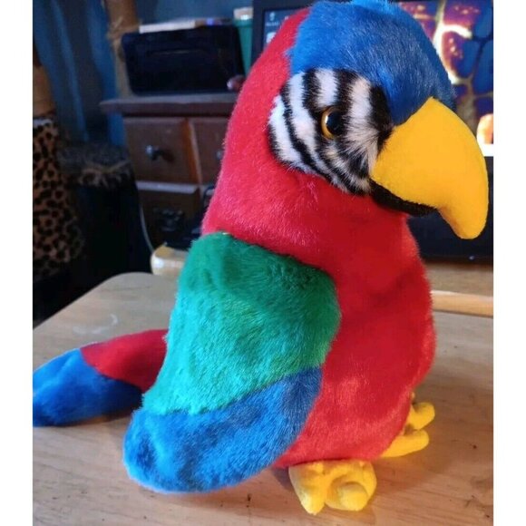 Ty Large Plush Beanie Buddy - Jabber the Parrot 9" with Tags - Picture 7 of 7